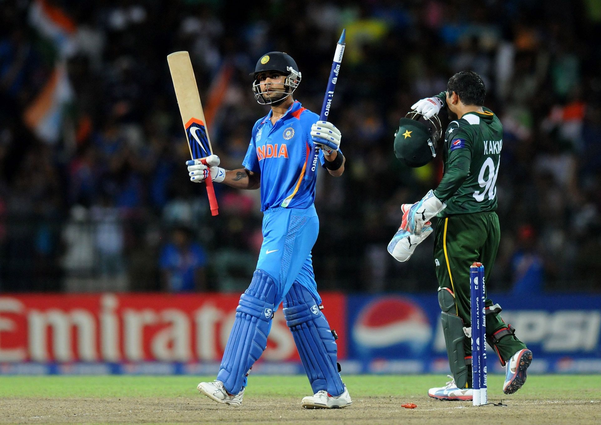 Virat Kohli has enjoyed the challenge of batting against Pakistan. (Image Credit: Getty Images)